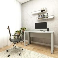 Escrivaninha para Estudos 120cm x 60cm Pés Metal F5 Office - F5 Office