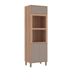 ArmArio Torre Luciane Yara 70cm Duplo Forno 3 Portas - Luciane Cozinha