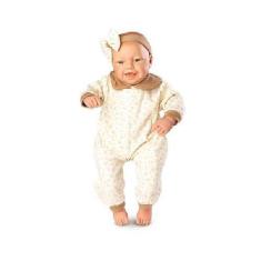 Boneca Bebe Real Expressões - Roma - Alegre