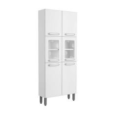 Paneleiro Duplo em Aço Carbono com Porta de Vidro Mais Evidence Bertolini