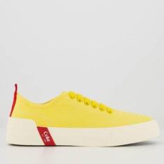 Tênis Coca Cola Charlotte Canvas Amarelo-Unissex
