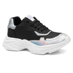 Tênis Classico Chunky Feminino Sneaker Plataforma Form's-Feminino