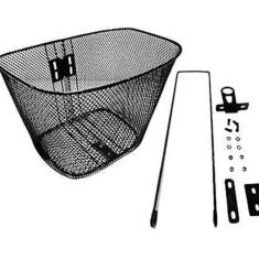 Cesta De Bicicleta Aro 26 Grande Com Suporte E Haste
