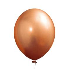 Balão Cromado Alumínio Bronze - 5 Polegadas - 25 Unidades