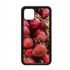 Capa Fresh Strawberry Red Fruits para iPhone 12 Pro Max para Apple Mini Mobile Case