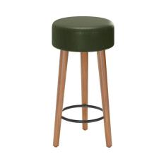 Banqueta Baixa Pés Palito Jones Verde