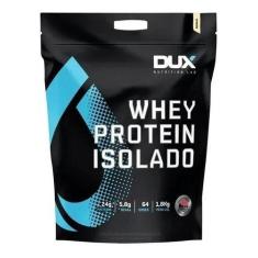 Whey Protein Isolado Sabor Baunilha  De 1800G Dux Nutrition - Suplemen