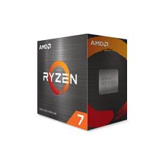 PROCESSADOR AMD RYZEN 7 5700X 3.4GHz (TURBO 4.6GHz) 32MB CACHE AM4 100-100000926WOF, Cerâmica cinza