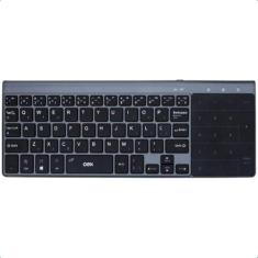 Mini Teclado Bluetooth Oex Tc503 Premium Touchpad Chumbo