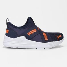 Tênis Slip On Infantil Puma Wired Run-Masculino