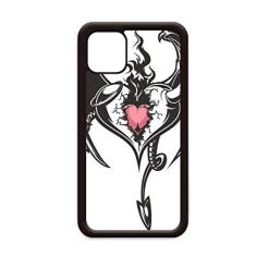 Capa protetora quebrada amor coração asas enormes para iPhone 12 Pro Max para Apple Mini Mobile Case