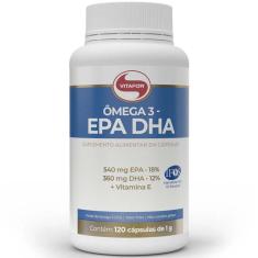 ÔMEGA 3 EPA DHA 1G (120 CAPS) - VITAFOR 