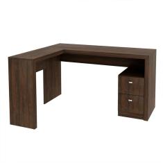 mesa de escritório louis 2 gv rústica