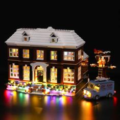 Kit de iluminação BRIKSMAX para Lego Ideas Home Alone modelo 21330