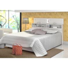 Cabeceira Casal 1,40 Florença Branco - Vitamov