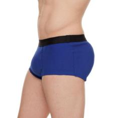 Cueca Com Enchimento Frontal Mini Boxer - John Skull, Azul, P