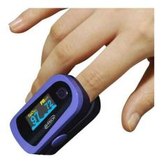Oxímetro Digital Dedo Medidor De Oxigenação Com Registro Na Anvisa - O