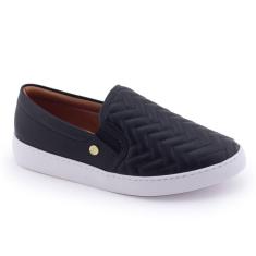 Tênis Slip On Vizzano Feminino Casual 1214 1010 Com Elástico 