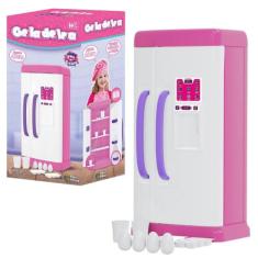 Geladeira de Brinquedo 790331 9 Peças  - Pais e Filhos