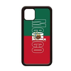 Capa com nome da bandeira do México para iPhone 12 Pro Max para Apple Mini Mobile Case Shell