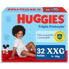 HUGGIES Fralda Huggies Tripla Proteção Xxg - 32 Fraldas