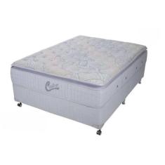 Cama Box Queen Castor Vitagel Super Luxo Pocket One Face 158X198X56 + 