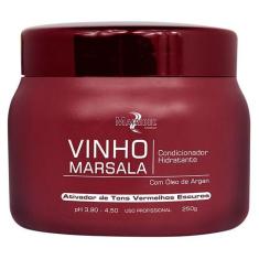 Máscara Matizadora Marsala Óleo Argan 250g Hidraty Mairibel - Hidratyc