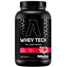 Whey Tech  900g Morango - Atlhetica Nutrition
