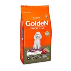 Ração Golden Mini Cães Adultos Sabor Carne E Arroz 15Kg