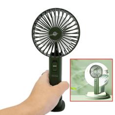 Mini Ventilador Mesa Mão 2 Velocidades Reforçado Vento Forte Turbo Dp7