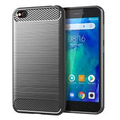 XIAOMI Capa Redmi GO, sensação macia, proteção total, anti-arranhões e impressões digitais + capa de celular resistente a arranhões para XIAOMI Redmi GO