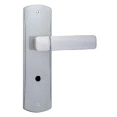 Fechadura para Banheiro Espelho Aço 40mm Mgm Capri Alumínio