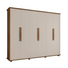 Guarda-Roupa com 4 Gavetas Bolzano Cinamomo Off White