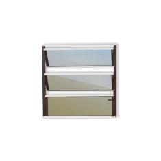Janela de Alumínio Basculante 60x100cm Vidro Espelhado Plus Brimak
