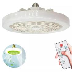 Ventilador de Teto LED Iluminação e Conforto com Controle - BELLATOR