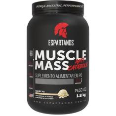 Muscle Mass Hipercalórico 1,8kg  Espartanos, Baunilha