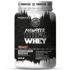 Whey Isolado E Concentrado Monster 100 Probiotica 900G