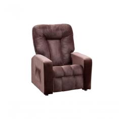 Poltrona Do Papai Reclinável Pallas Mx5 - Veludo Marrom