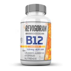Nutrends Revigoran Vitamina B12 9 9Mcg - Alta Concentração - 60 Cápsulas