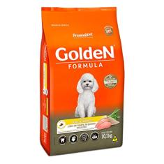 Ração Fórmula Golden para Cães Adultos de Porte Pequeno Sabor Peru e Arroz, 10,1kg Premier Pet Para Todas Pequeno Adulto,