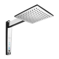 Chuveiro Lorenzetti Acqua Century Digital Preto/Cromado 220v