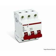 Disjuntor Steck Tripol Serie Sd63 C 20A Curva C 3Ka