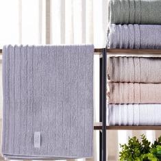 Kit Toalha de Banho e Rosto Glamour 100% Algodão 450g/m²