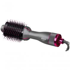 Escova Secadora Onida On-1051d 3 Em 1 1500w Bivolt 60hz - Cinza/rosa