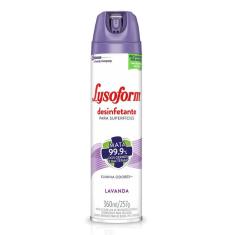 Desinfetante Lysoform Aerosol Lavanda 360ml