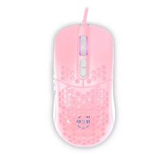 Mouse Dazz Skadi, USB 2.0, 12.000 DPI, 7 botões, Rosa