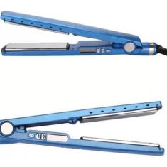 Chapinha Prancha Cabelo Profissional Salão Nano Íon Titanium 110/220V Bivolt 450ºf Super Quente Para Químicas Iônica