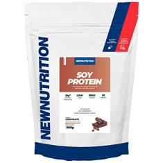 Proteína Vegetal de Soja Isolada 900g Chocolate NewNutrition