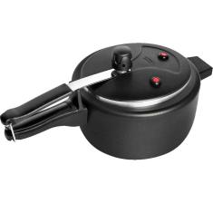 Panela De Pressão Antiaderente 2,5 Litros Tulipa Masterflon Preto Patolux