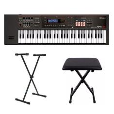 Kit Teclado Roland Xps30 com Banqueta e Estante